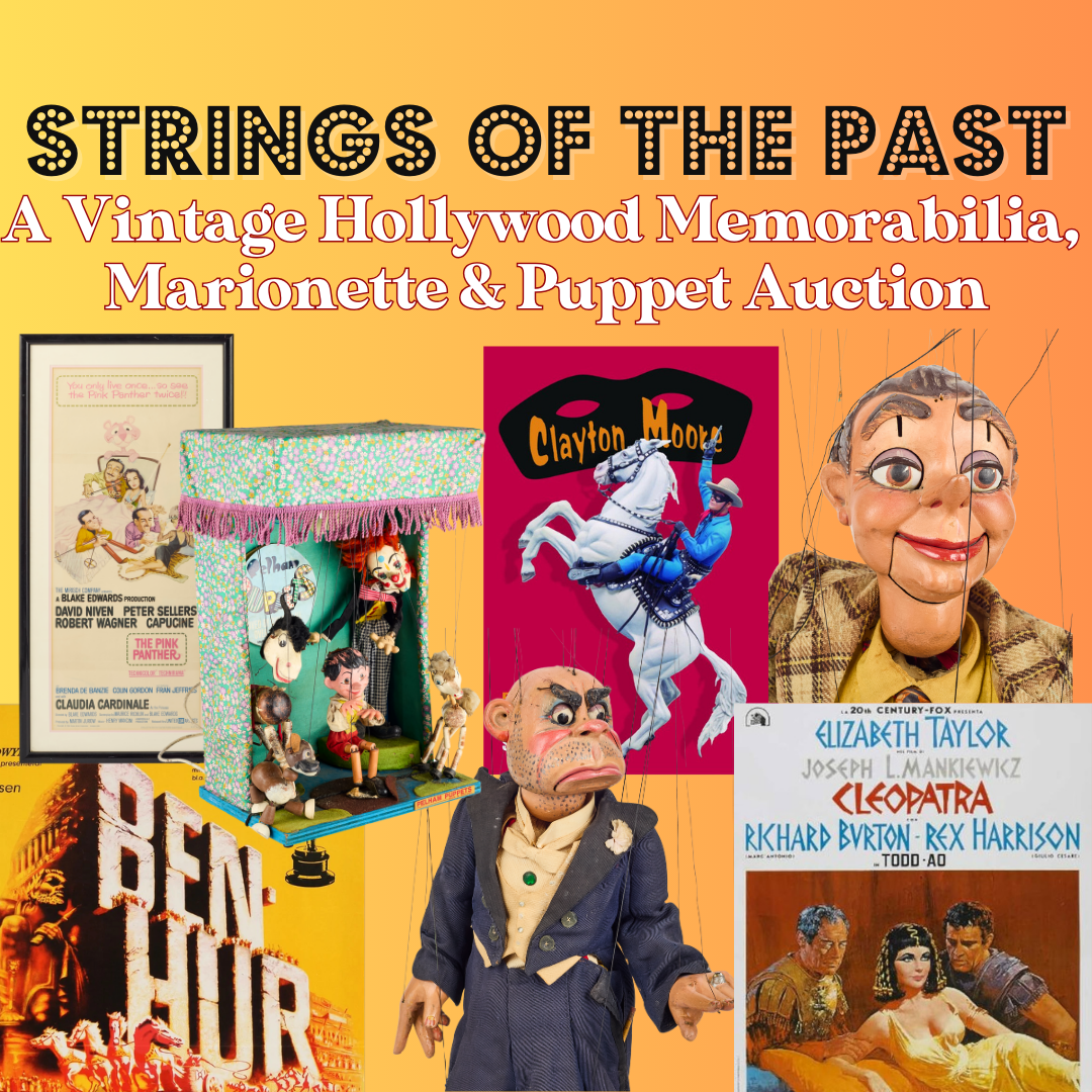 Strings to the Past: Vintage Hollywood Memories & Marionette Auction